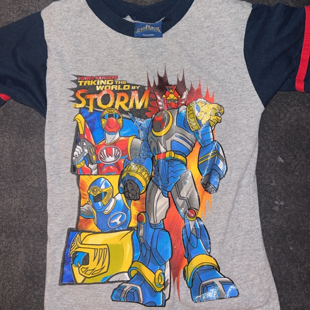 Vintage Y2K Power Rangers Shirt